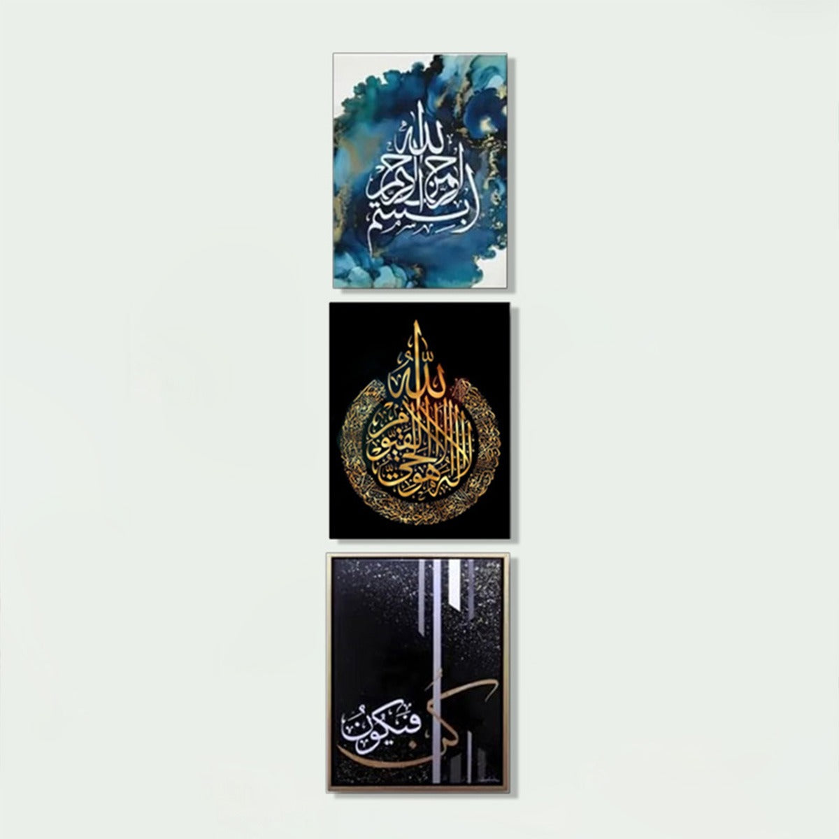 Set of 9 Premium Wall Art Photo Tiles – Modern Home Decor Sets